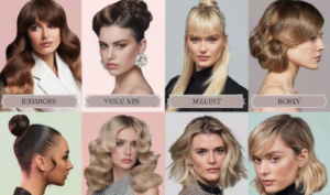 Contemporary hairstyling trends
