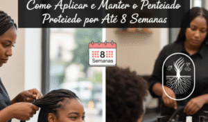 Como Aplicar e Manter o Penteado Protegido por Até 8 Semanas