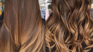 Mechas em cabelos lisos e ondulados