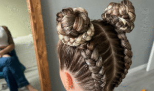 PENTEADOS DE COQUE COM TRANÇAS