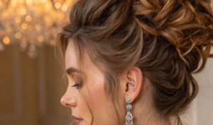 Penteados-com-topete Estilo Coque: Elegância Atemporal para Ocasiões Especiais