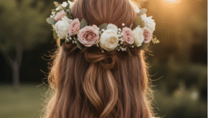 Textura e Cor do Penteado