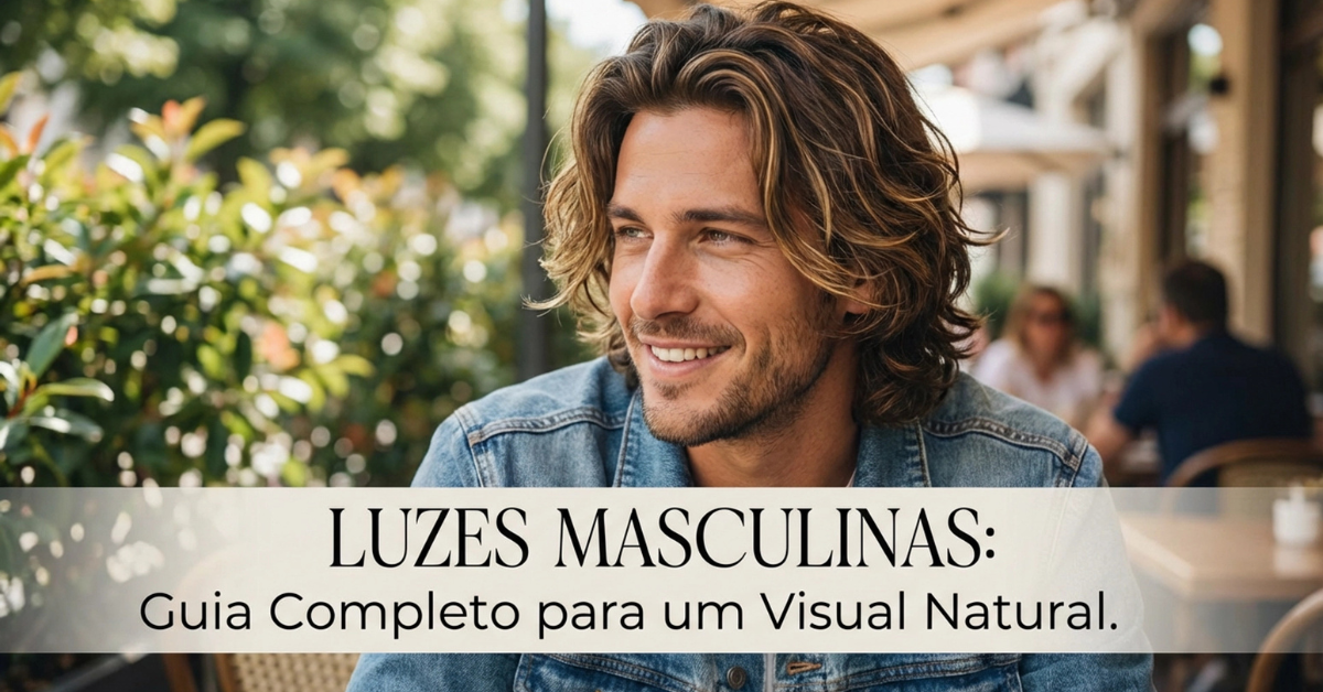 Luzes no Cabelo Masculino