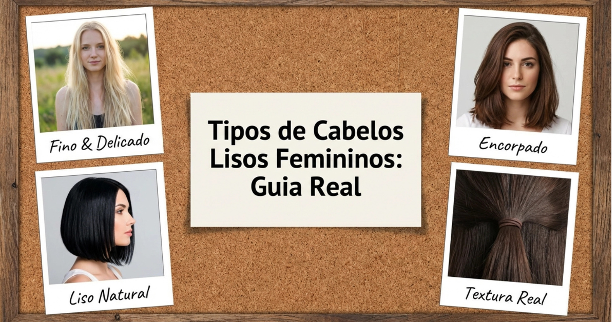 Tipos de Cabelos Lisos Femininos