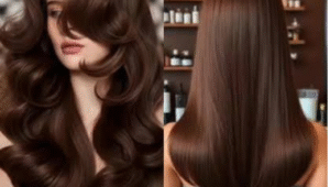 Como é a cor do cabelo chocolate?