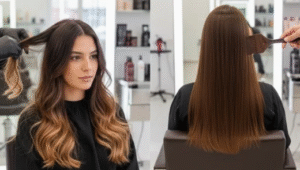 Precisa clarear os fios antes de pintar de chocolate?