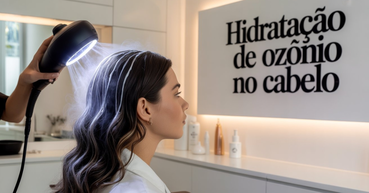 Hidratação de Ozônio no Cabelo