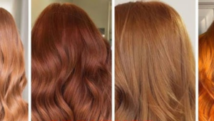 Ruivo Tons de Brown / Tons de Biscoito Acanelado