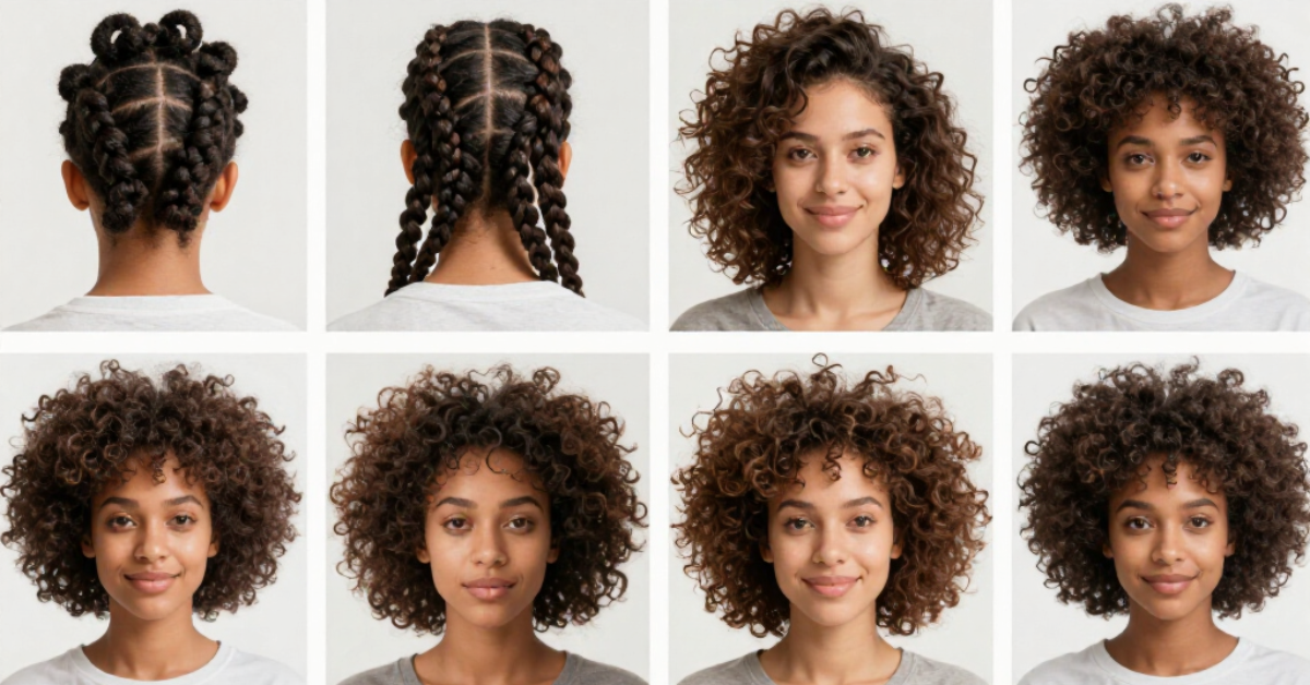 Penteados para Cabelos Crespos