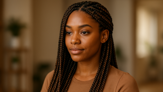 Tendência 1 — Penteados de Baixíssima Manipulação como Rotina Principal