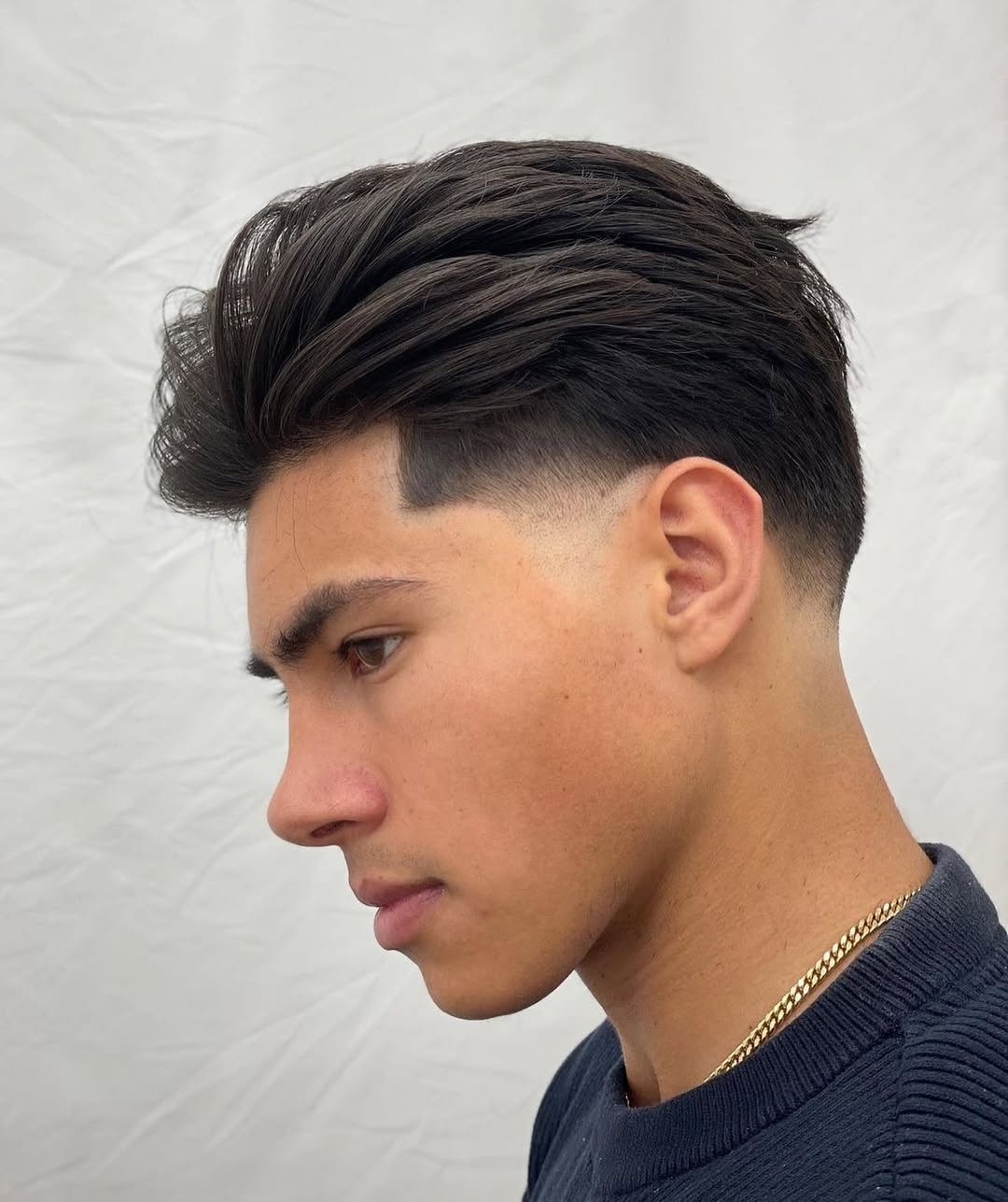 Mullet com fade 