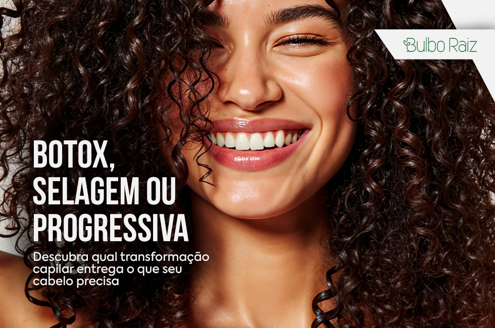 Comparação entre botox capilar e progressiva no cabelo