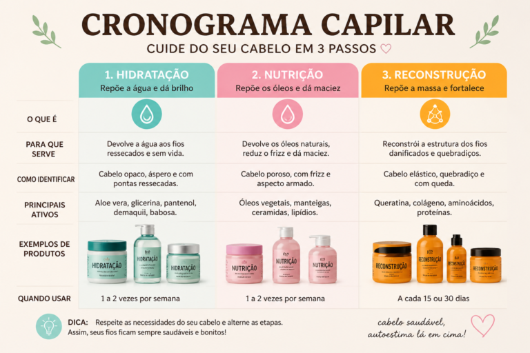 Cronograma Capilar para Cabelos Ressecados: o Guia Completo para Recuperar Brilho e Saúde