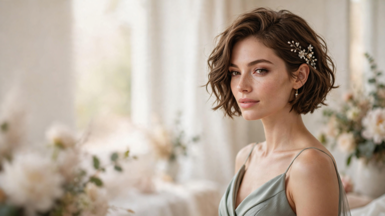 Penteado para Madrinha de Cabelo Curto: o Guia Completo para Arrasar no Casamento