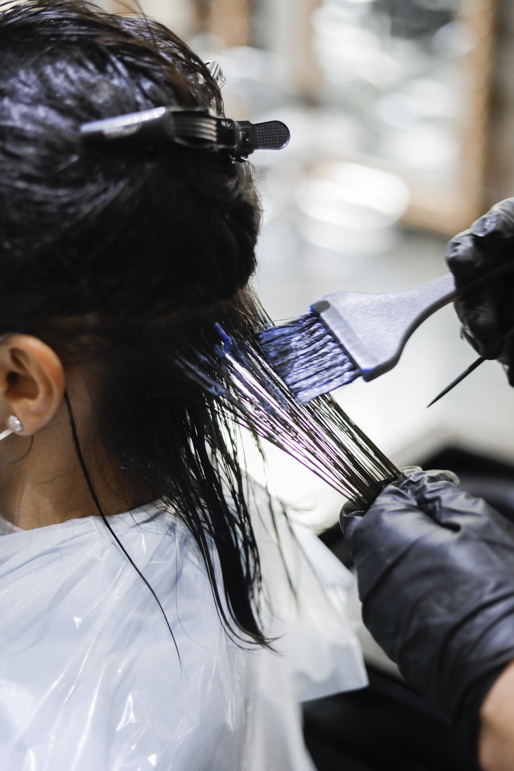 Comparação entre cuidado facial e cuidado capilar