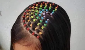 SIDECUT FALSO COM TRANÇA DO LADO